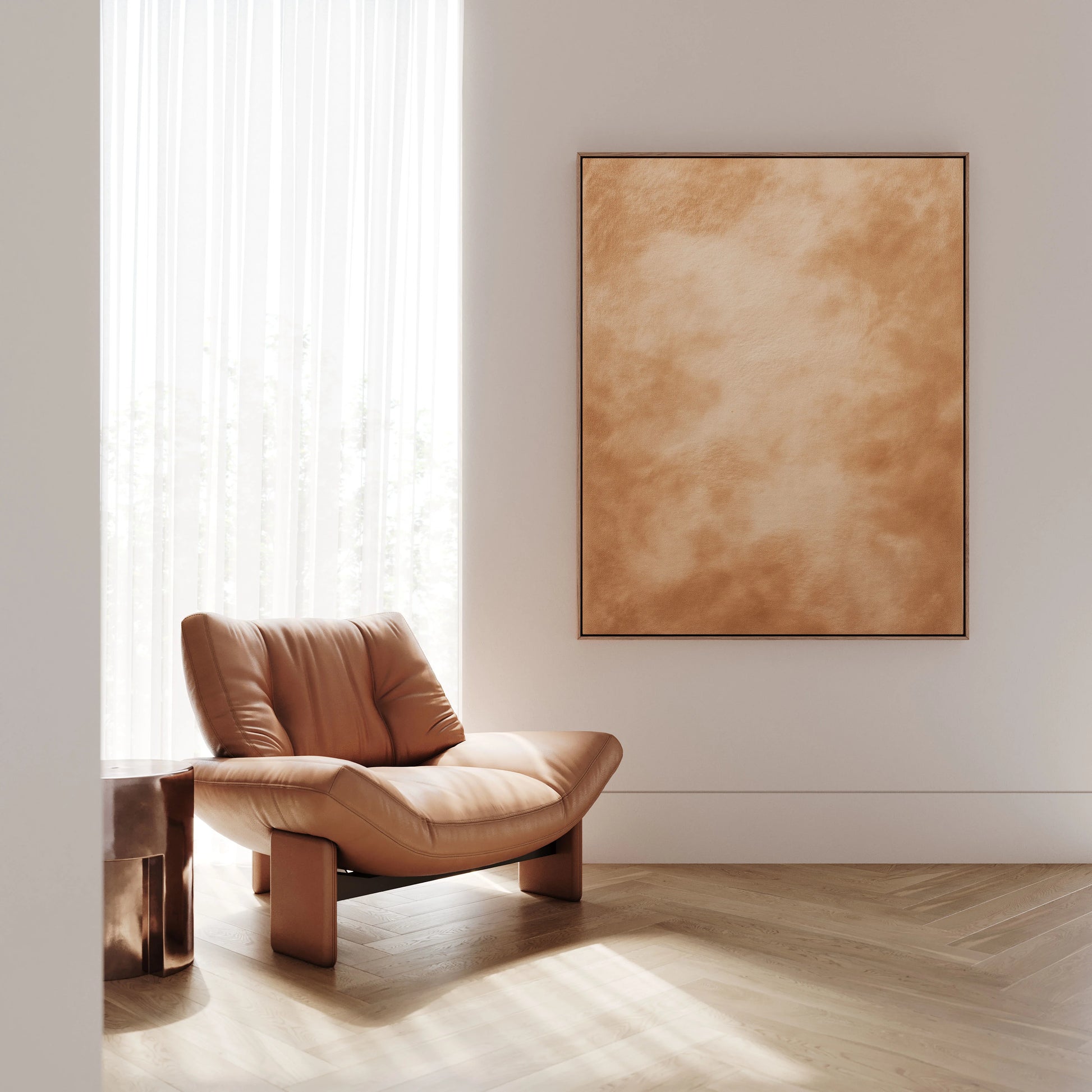 Framed Canvas Print - Touch-of-Sand