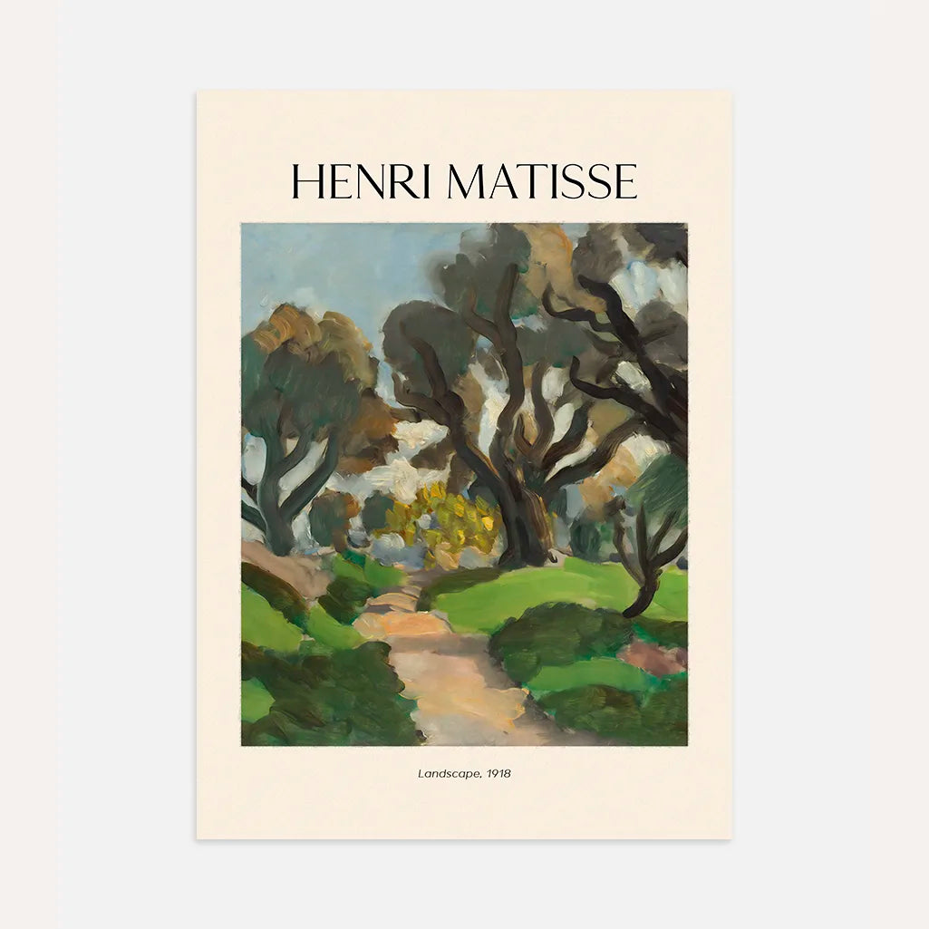 Henri Matisse Landscape Poster