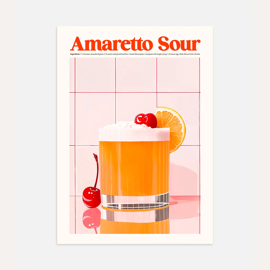 Amaretto Sour Poster