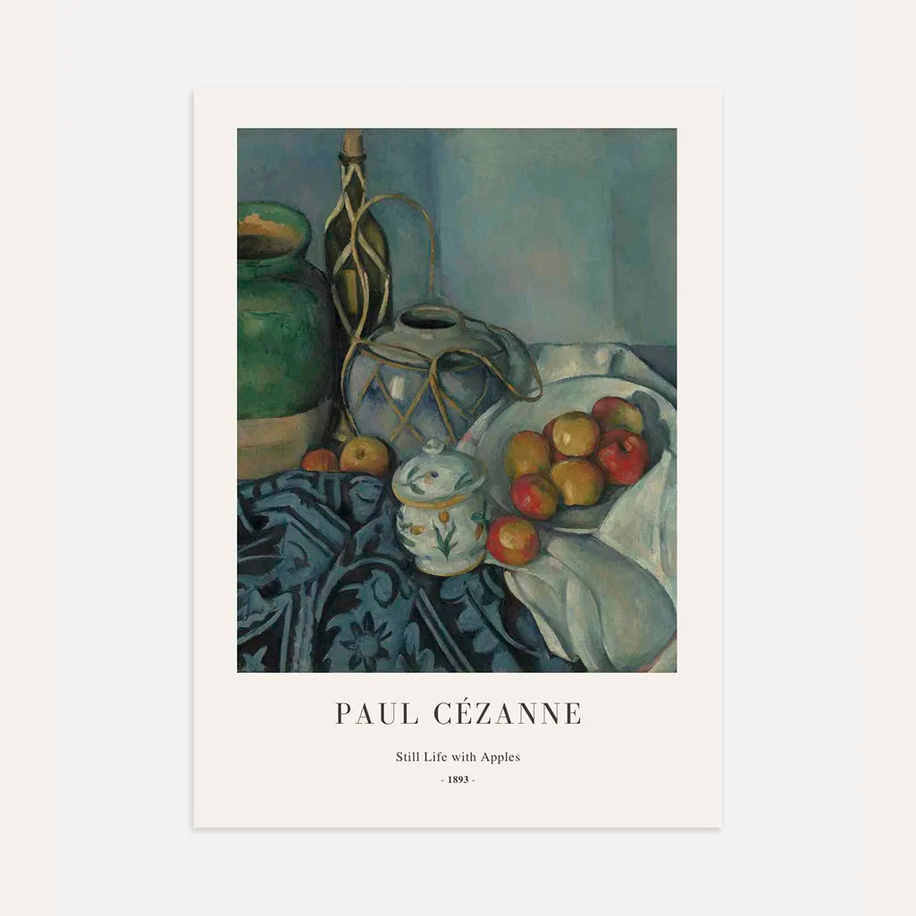 Paul Cézanne Still Life with Apples Poster