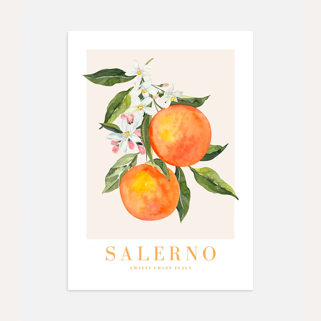 Salerno Citrus Poster