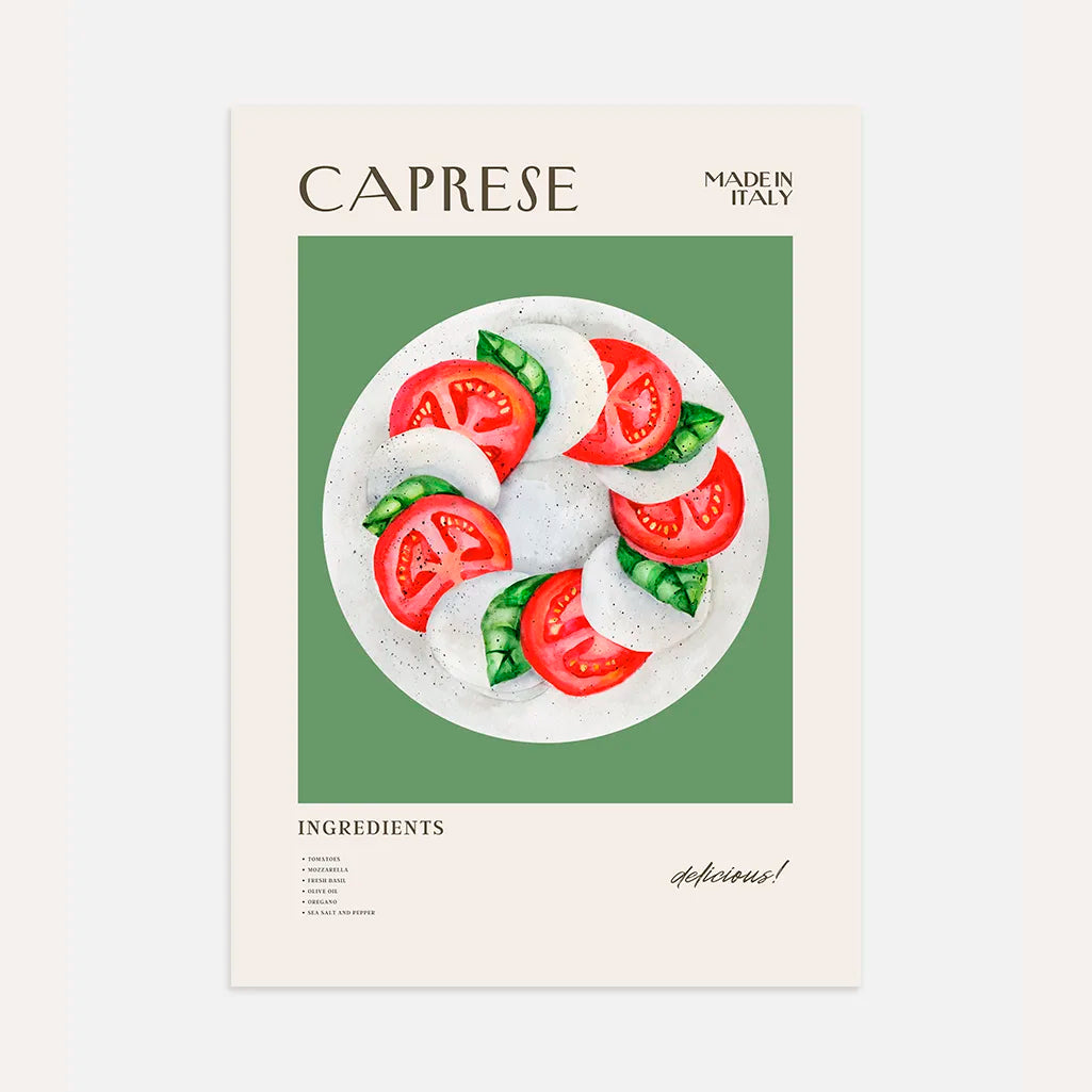 Caprese Salad Poster
