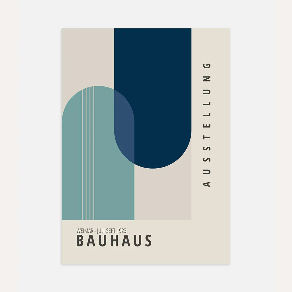 Bauhaus Modern Form Poster