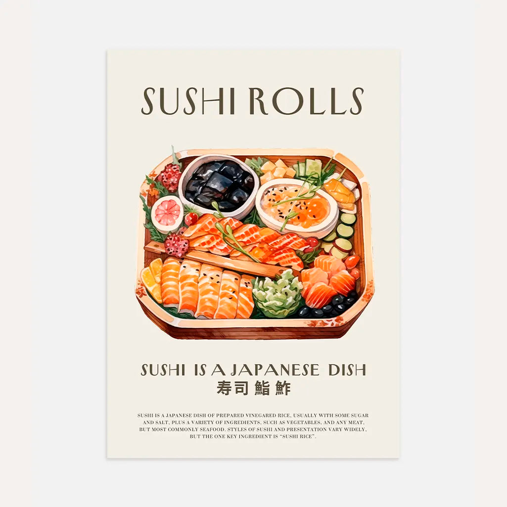 Sushi Deluxe Poster
