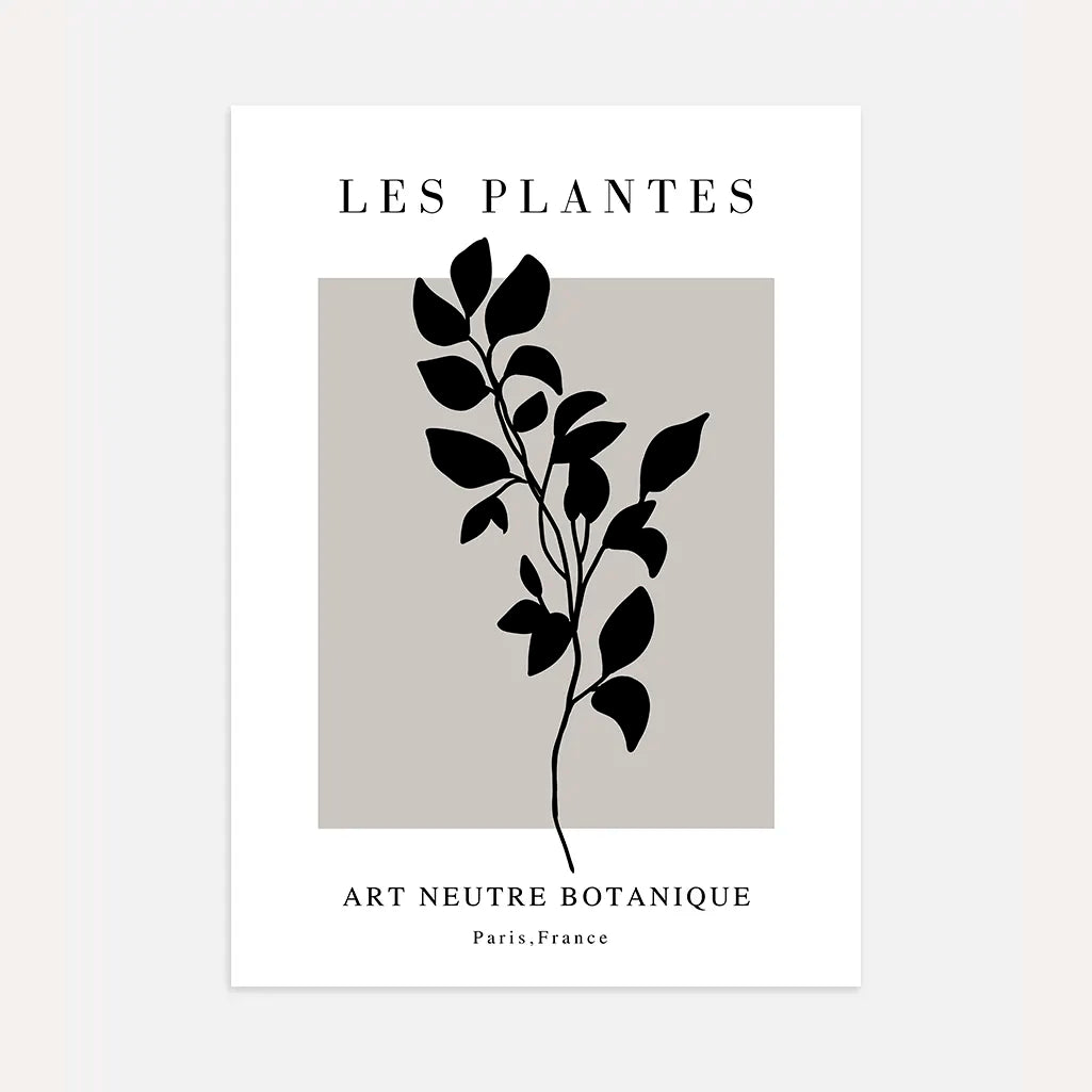 Neutre Leaf Botanical Poster