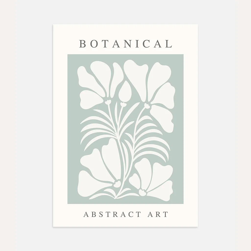 Botanical Green Poster