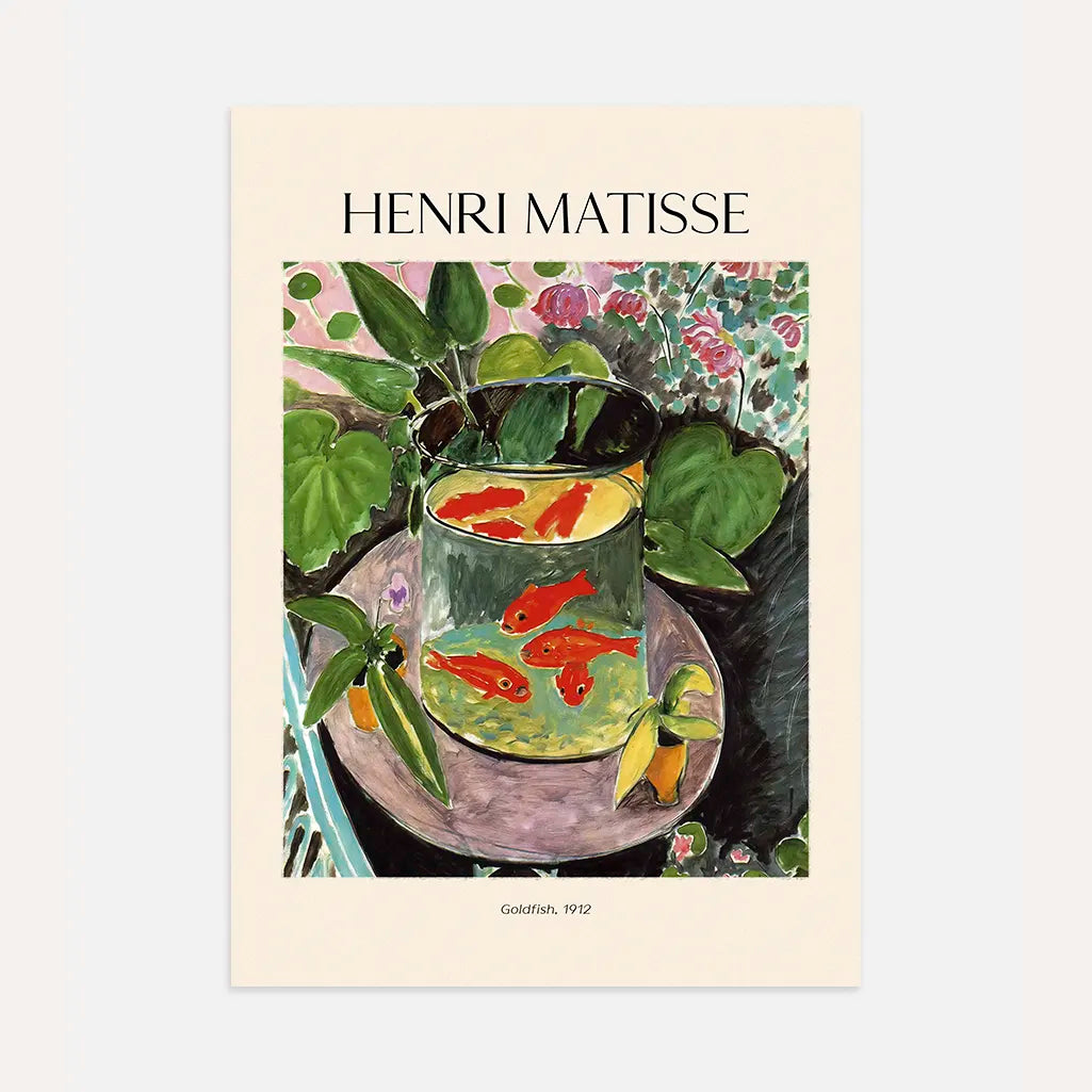 Henri Matisse Goldfish Poster