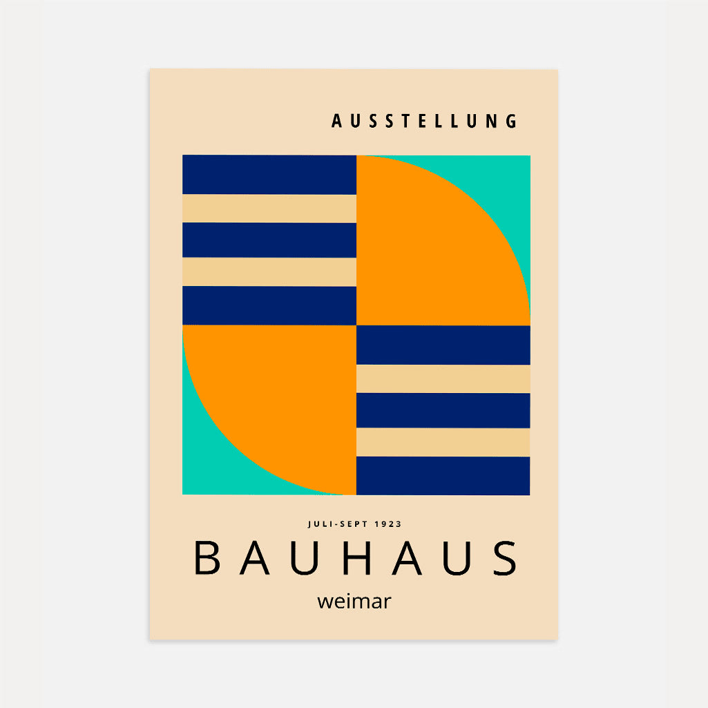 Bauhaus Turbine Poster