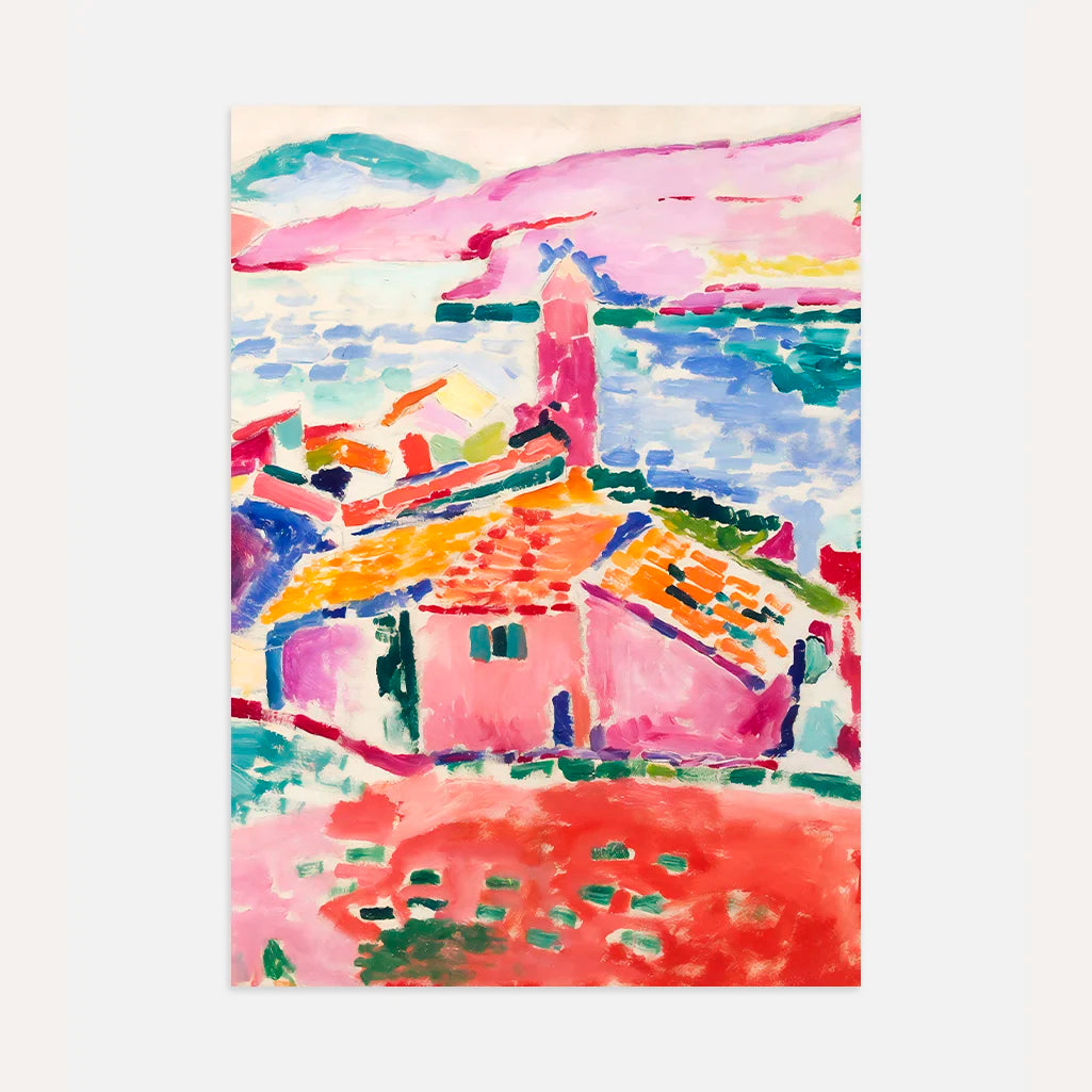 Matisse View of Collioure Poster