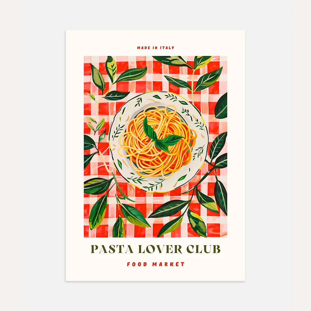 Italian Pasta Poster