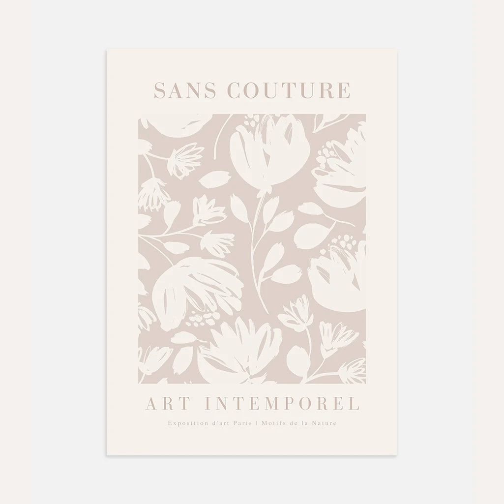 Floral Minimalism Echo Poster