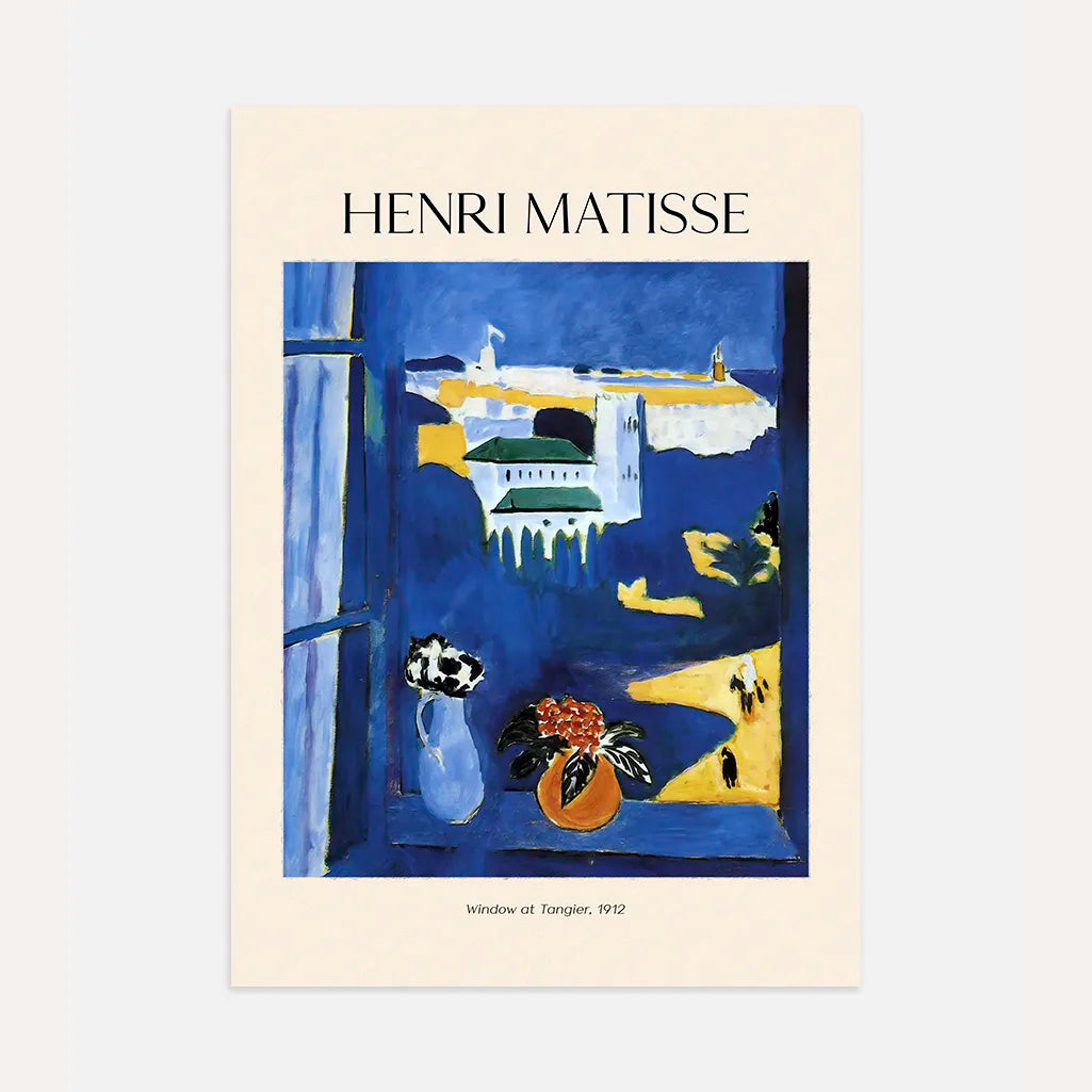 Henri Matisse Window at Tangier Poster