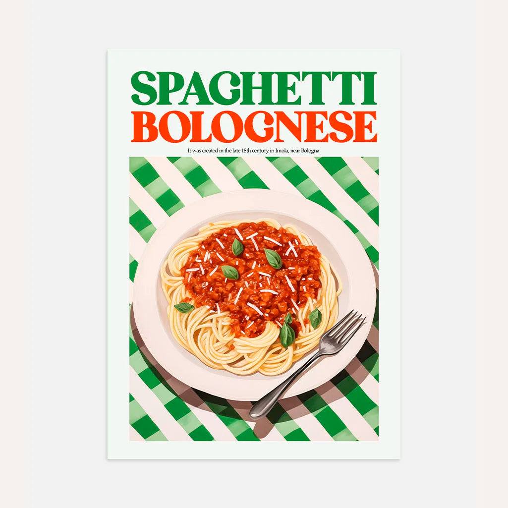 Spaghetti Bolognese Poster