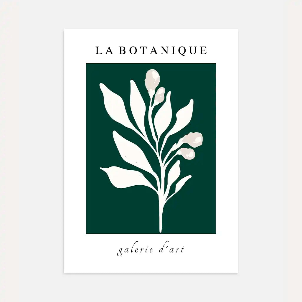 Botanique Emerald Poster