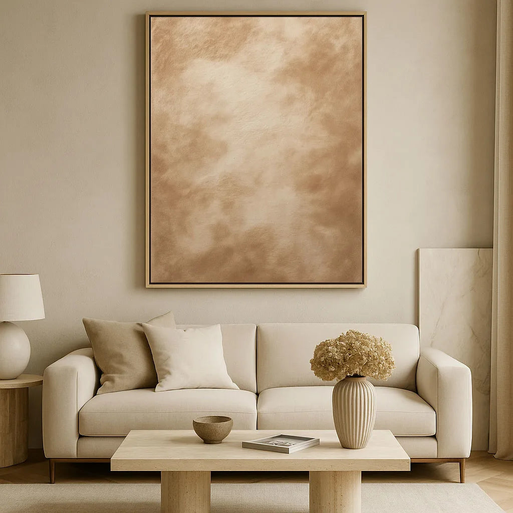 Framed Canvas Print - Touch-of-Sand