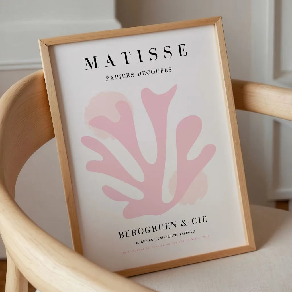 Henri Matisse Élan Rose Affiche