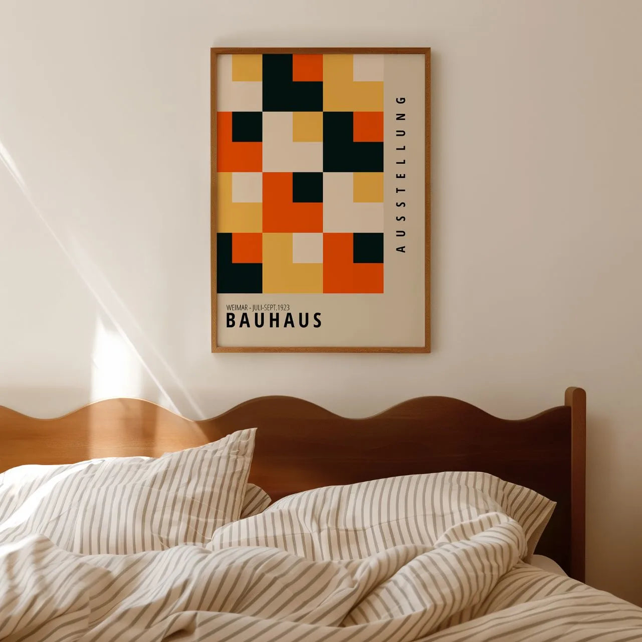 Bauhaus Color Mosaic Poster