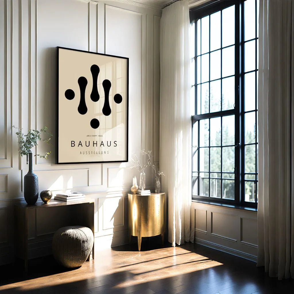 Bauhaus Drops Poster