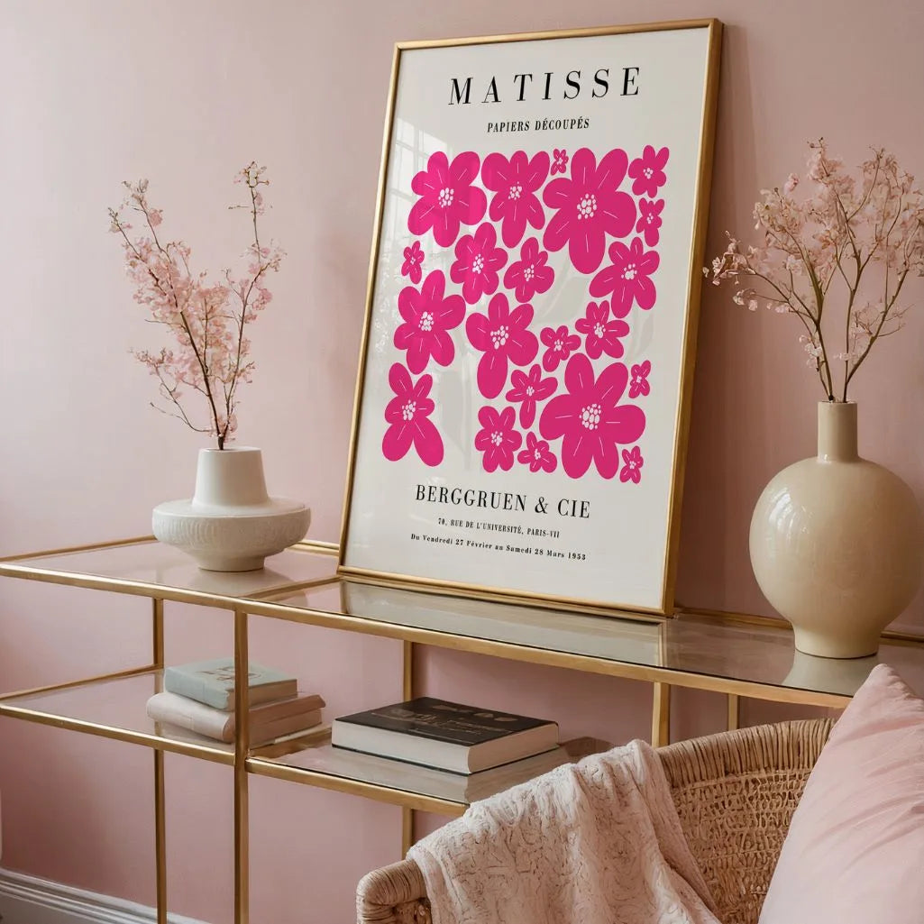 Henri Matisse Fleurs Joyeuses Affiche
