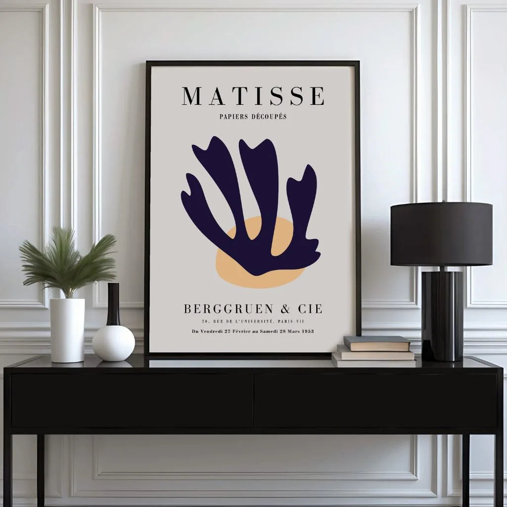 Henri Matisse Organic Form Poster