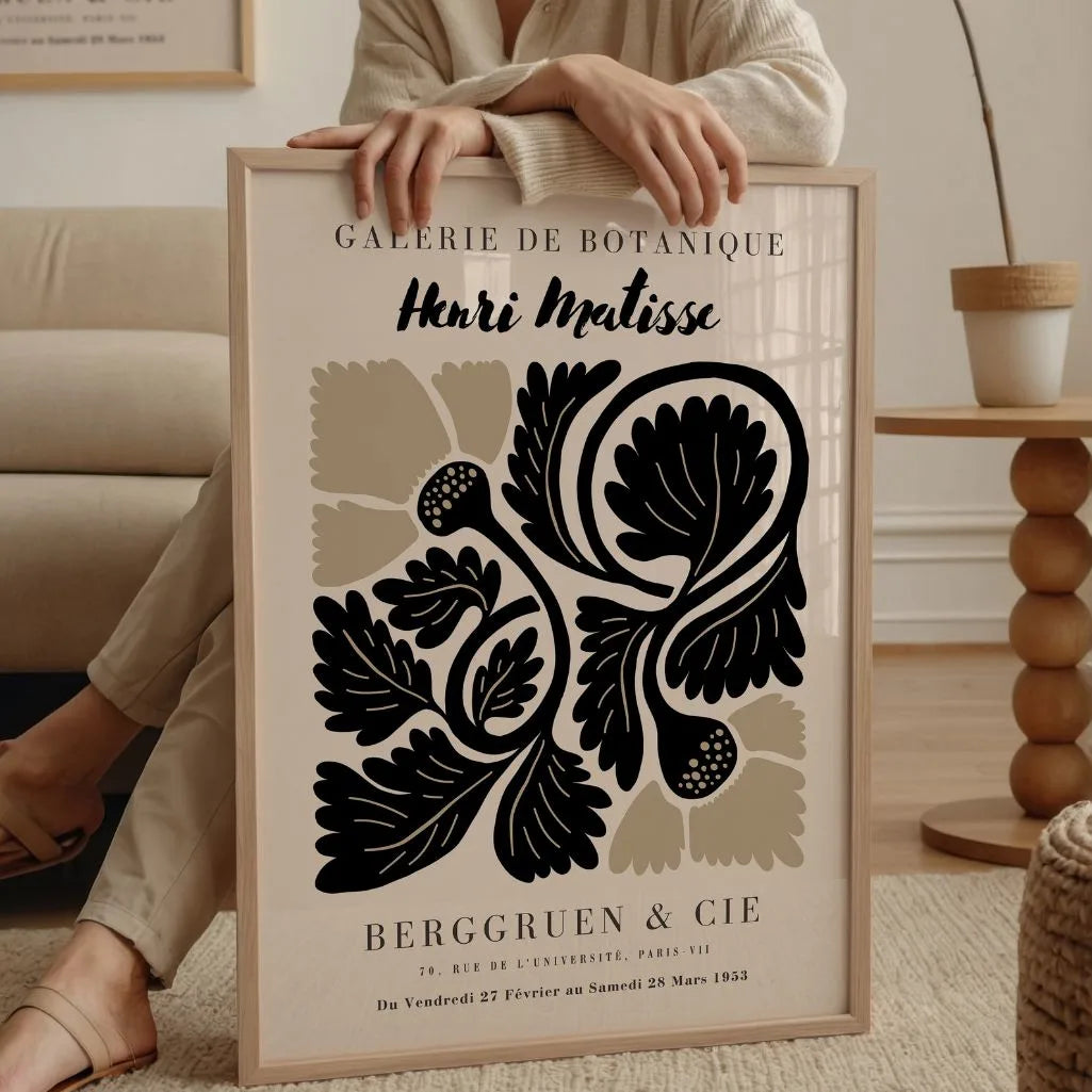 Henri Matisse Botanical Motif Poster