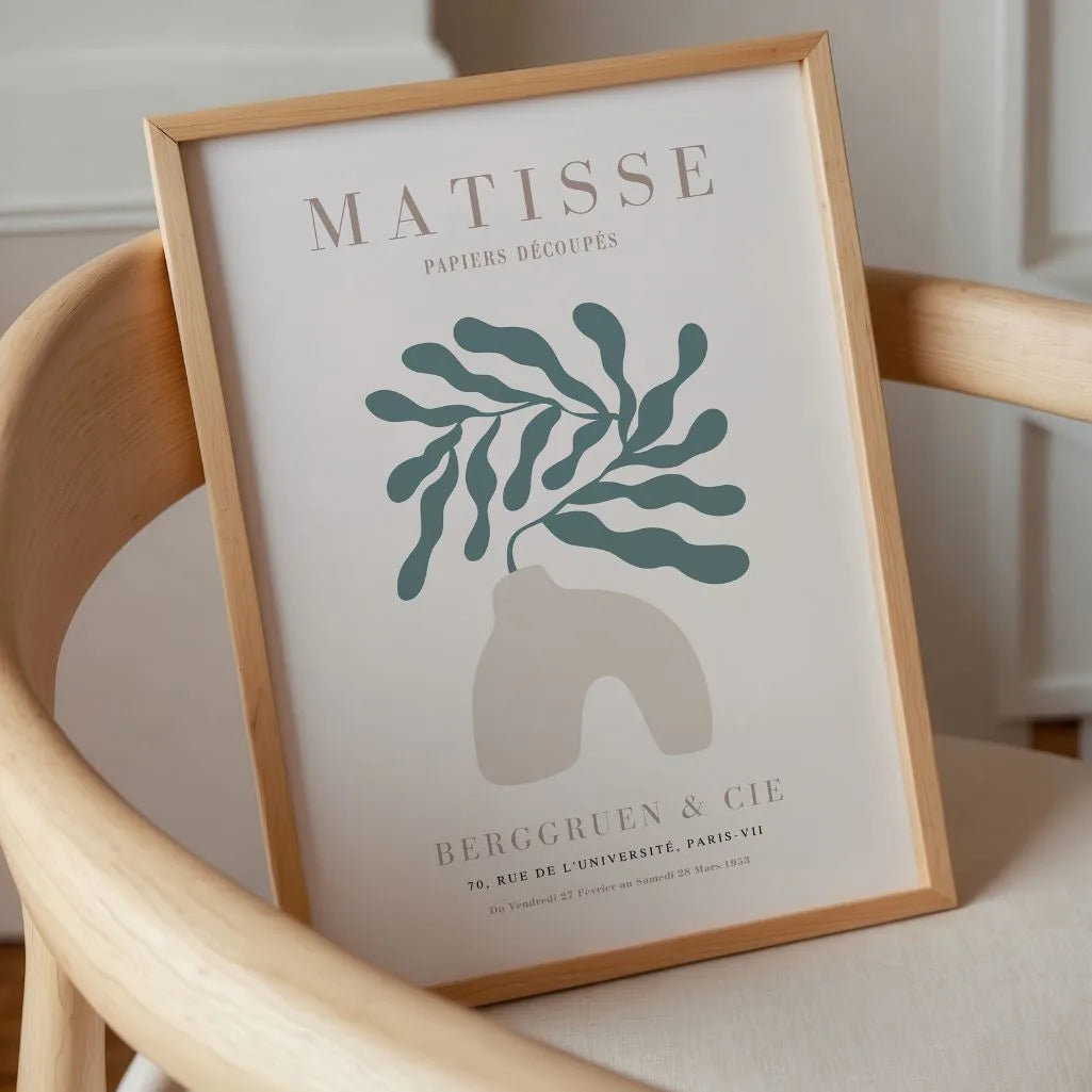 Henri Matisse Vaso Botanico Poster