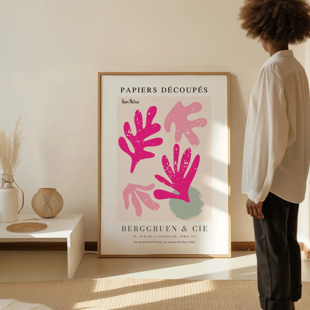 Matisse Pink Composition Poster