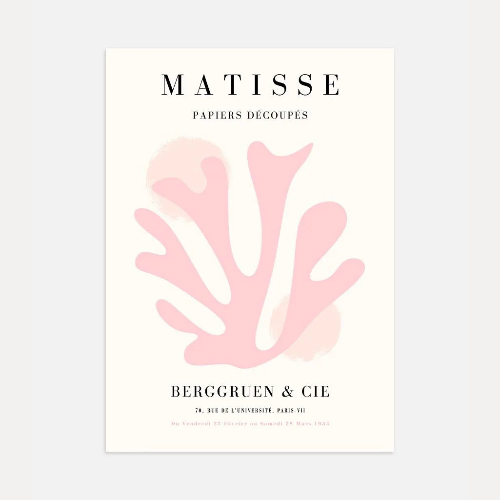 Henri Matisse Élan Rose Affiche