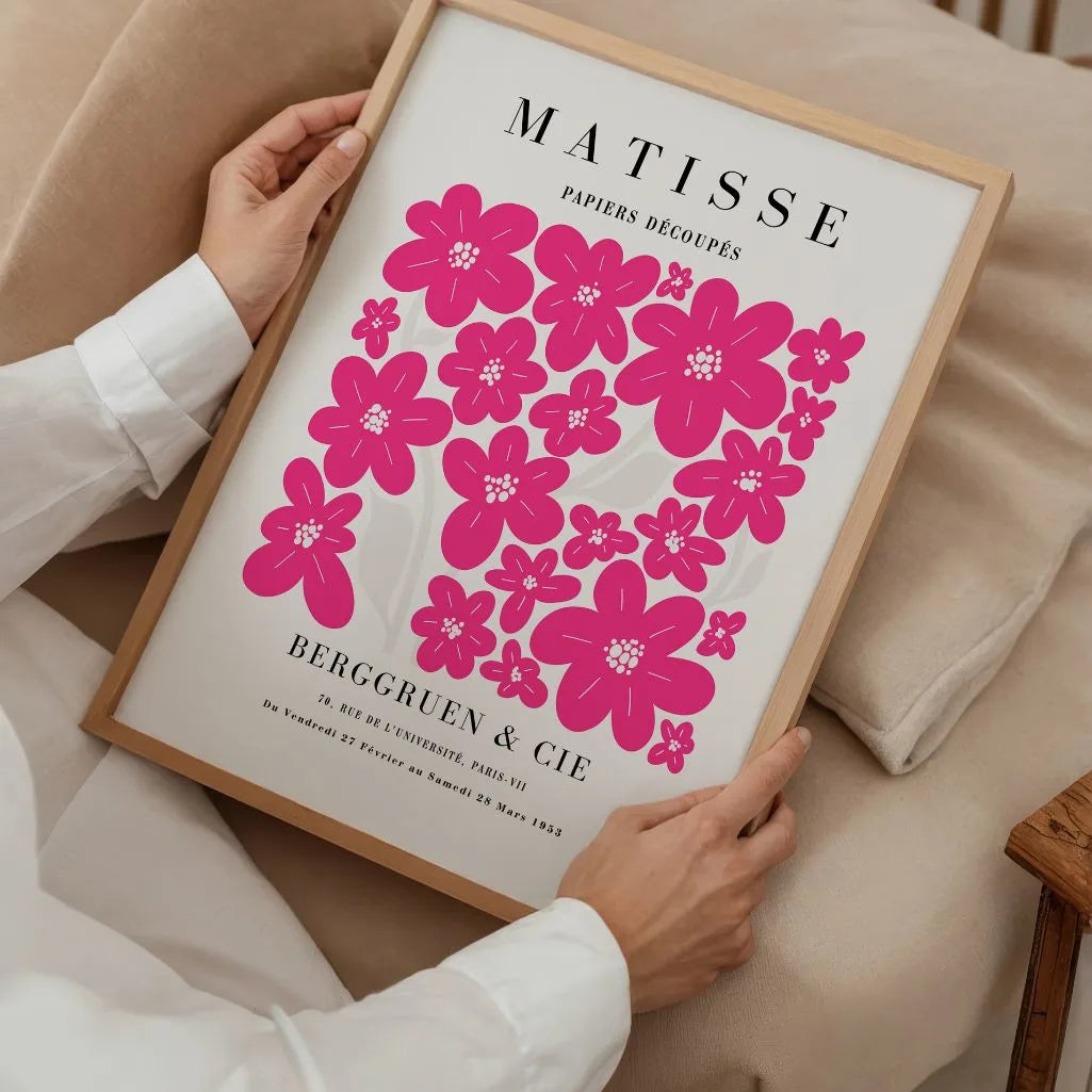 Henri Matisse Fleurs Joyeuses Affiche