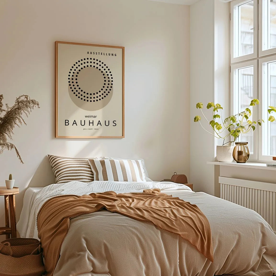 Bauhaus Circles Poster