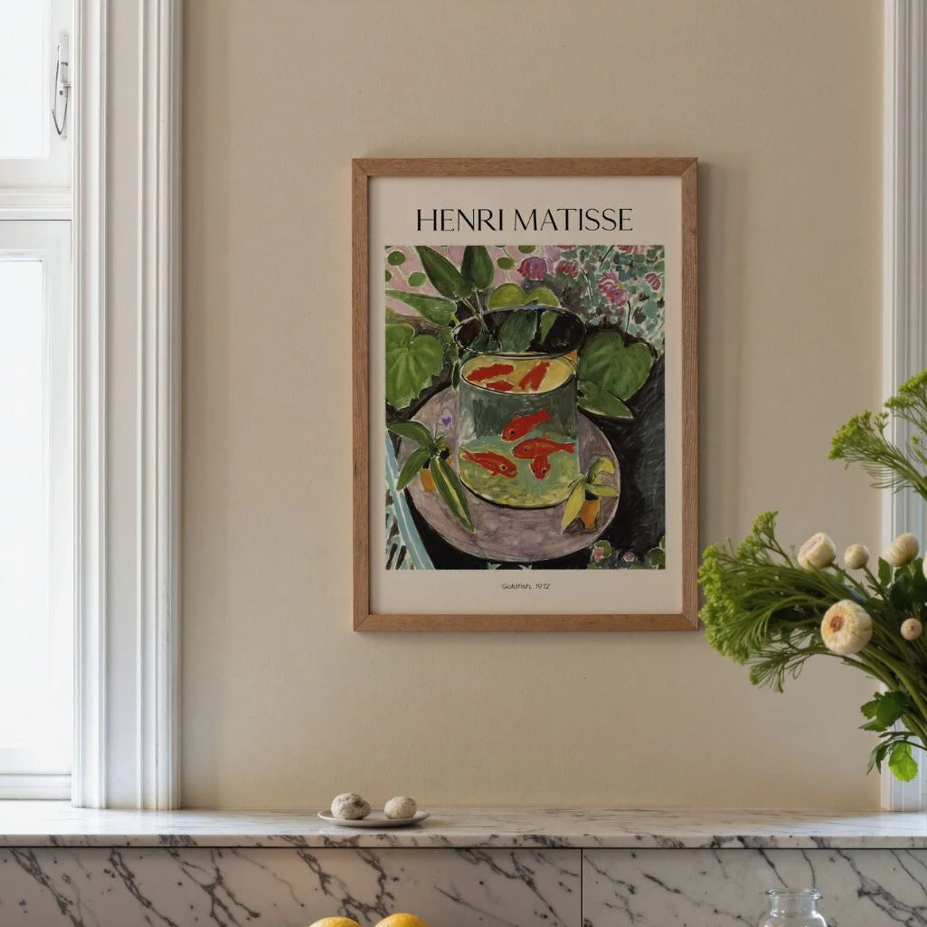 Henri Matisse Goldfish Poster