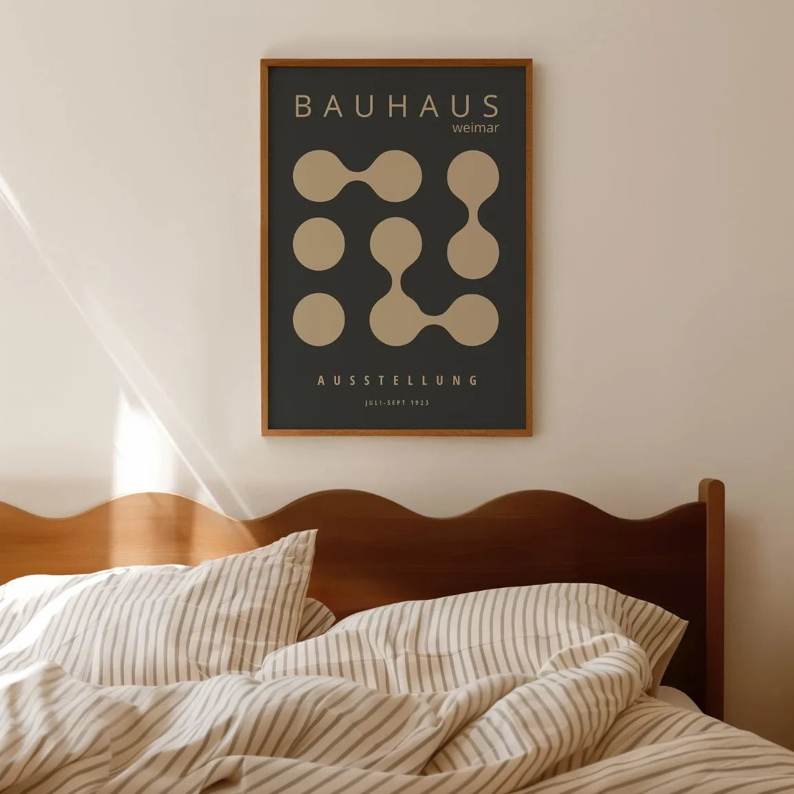 Bauhaus Molecular Forms Poster