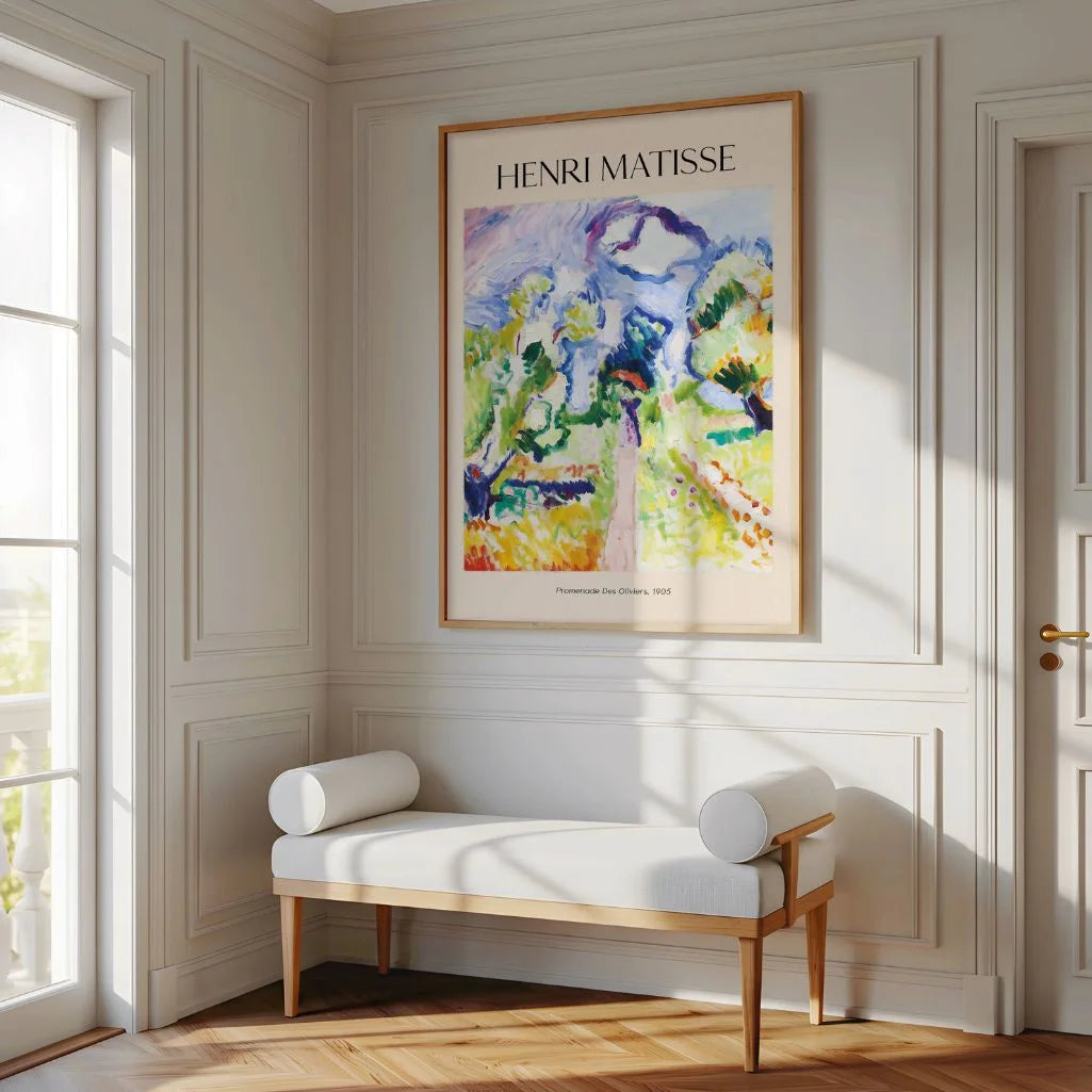 Henri Matisse Promenade des Oliviers Poster