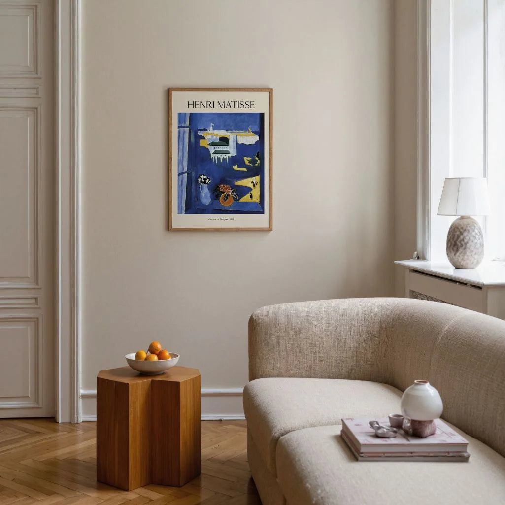 Henri Matisse Window at Tangier Poster