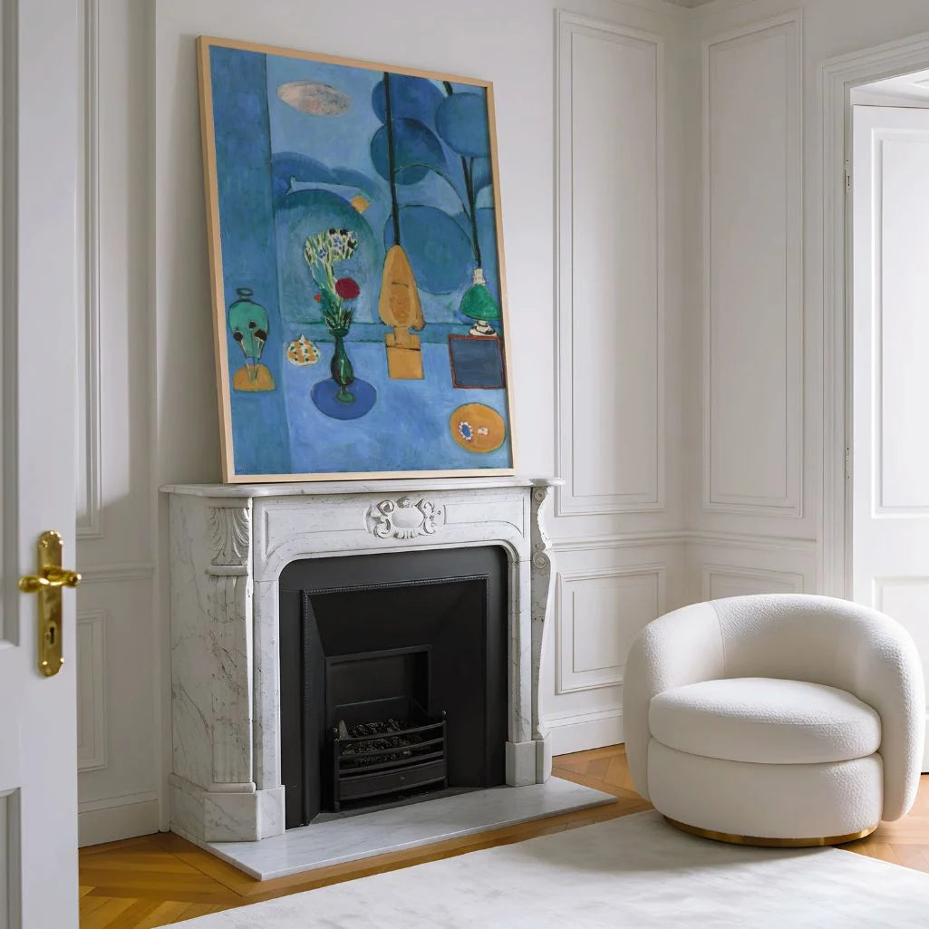 Matisse Blue Window Poster
