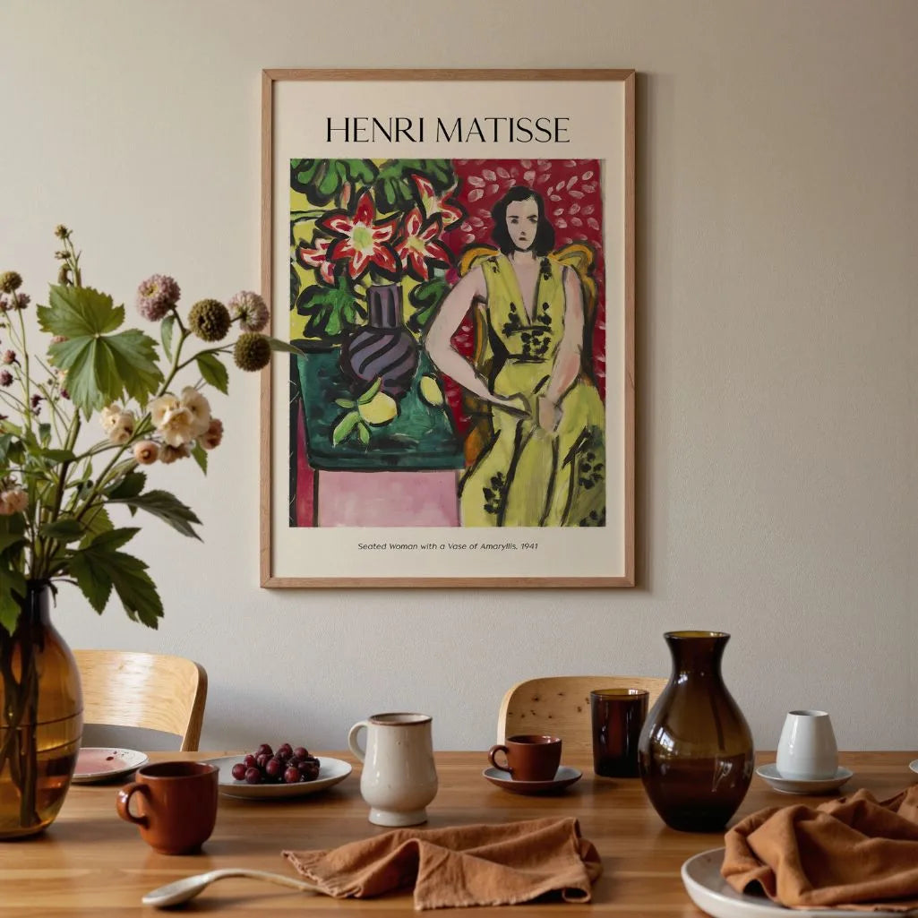 Henri Matisse Seated Woman Poster