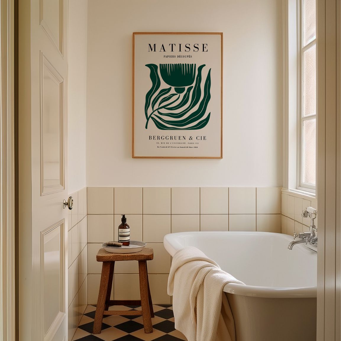 Henri Matisse Green Flower Poster