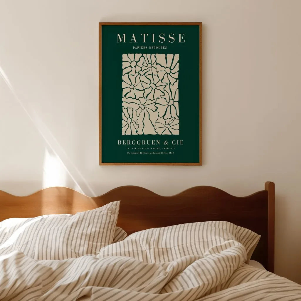 Henri Matisse Formes Vertes Affiche