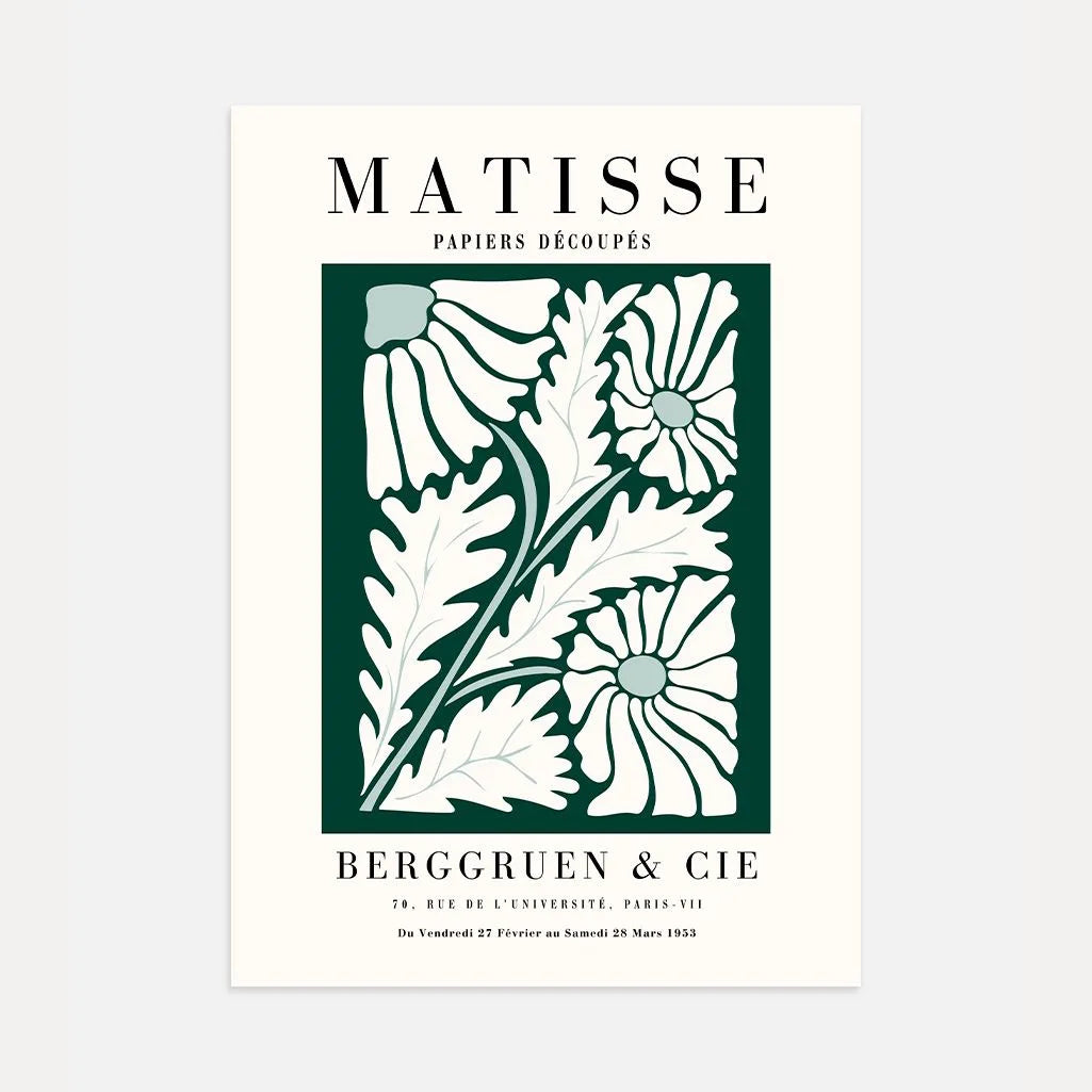 Henri Matisse Fleurs Affiche
