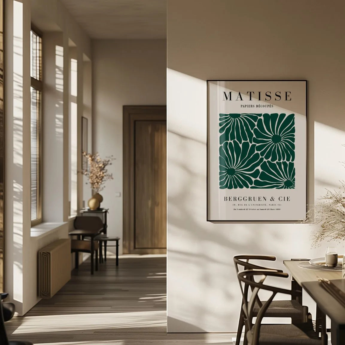 Matisse Grün Blumen Poster