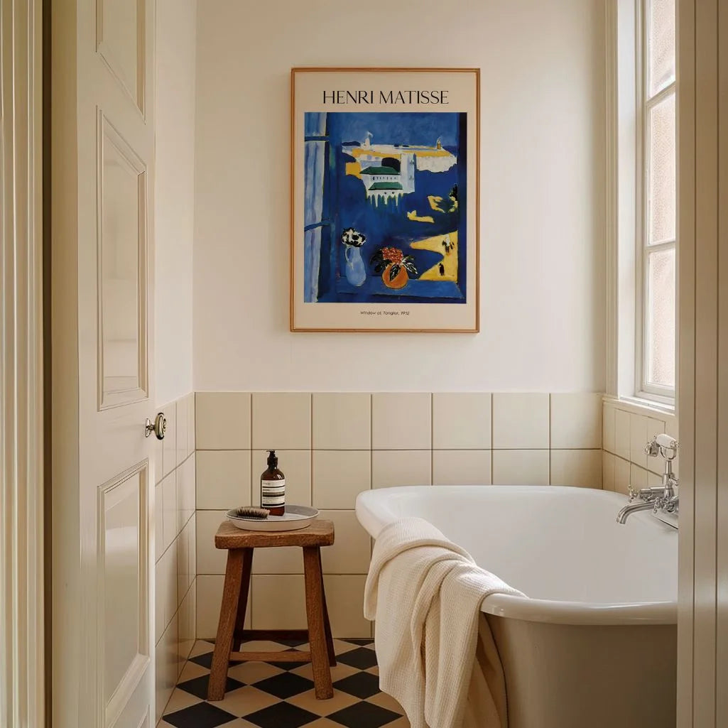 Henri Matisse Window at Tangier Poster