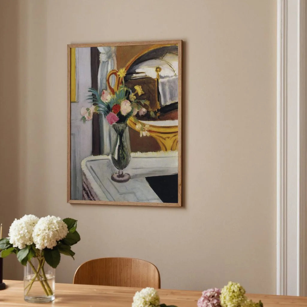 Henri Matisse Bouquet on a Table Poster