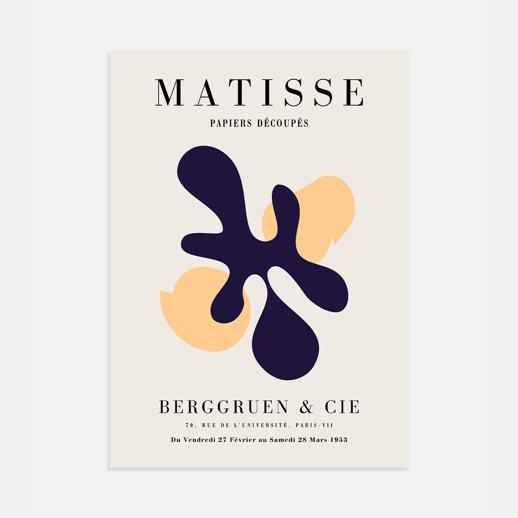 Henri Matisse Danse Abstraite Affiche