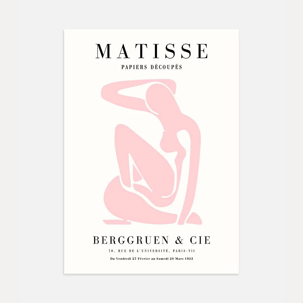 Henri Matisse Nu Bleu Rose Affiche