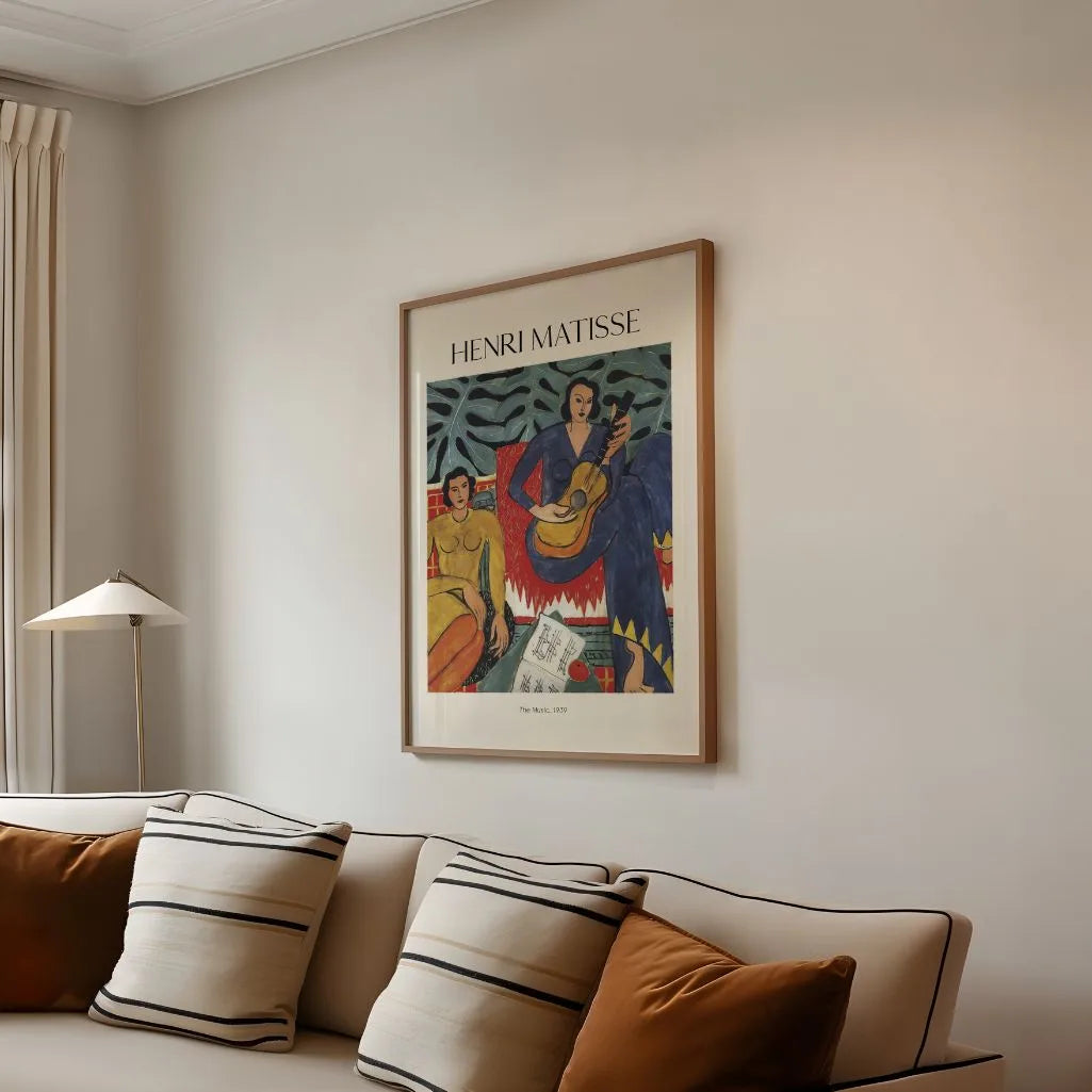 Henri Matisse The Music Poster