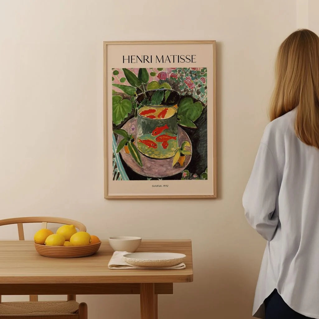 Henri Matisse Goldfish Poster