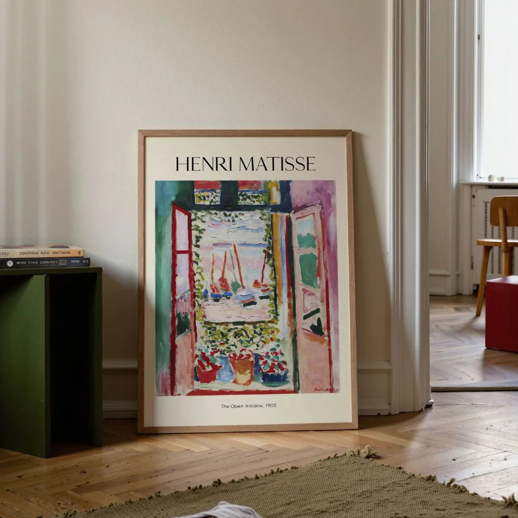 Henri Matisse The Open Window Poster