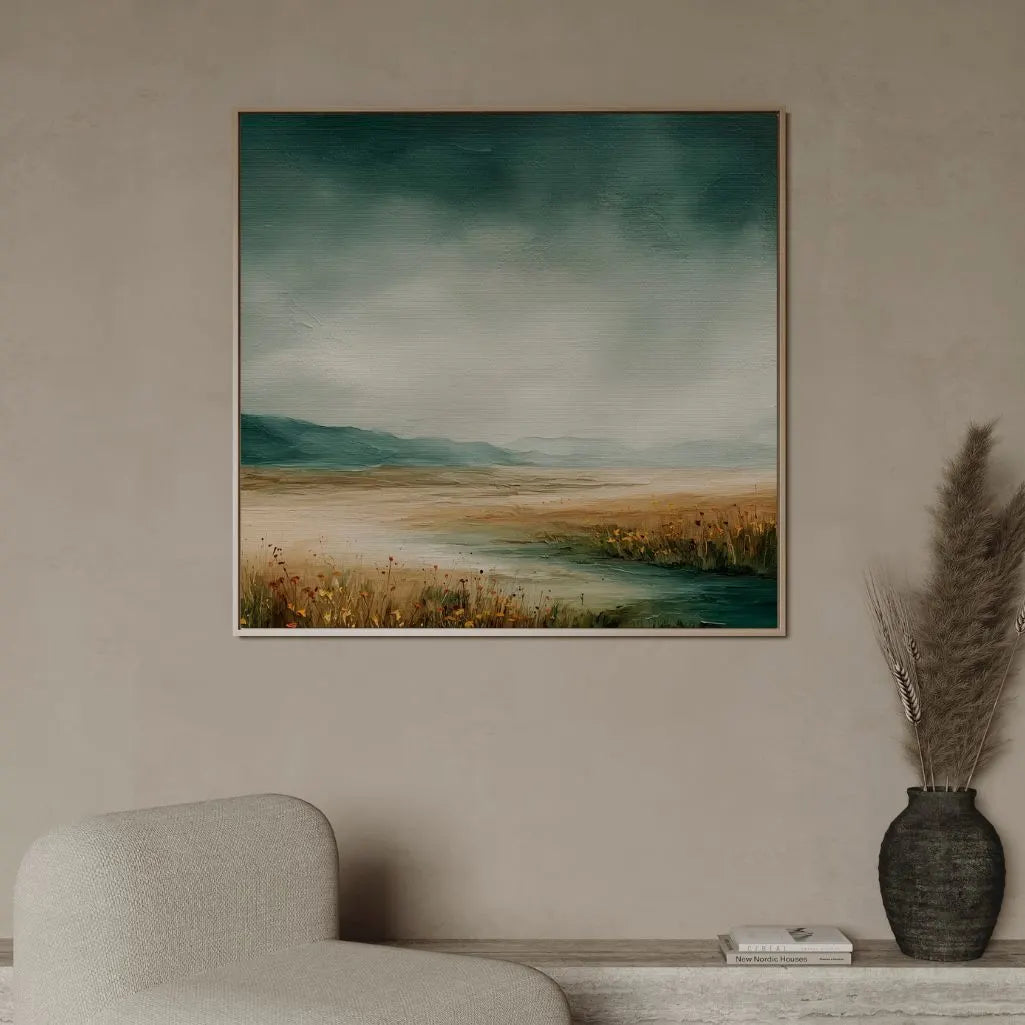 Framed Canvas Print Before the Storm