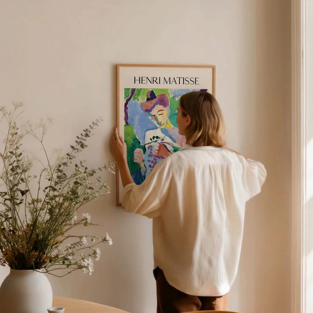 Henri Matisse Italian Modesty Poster