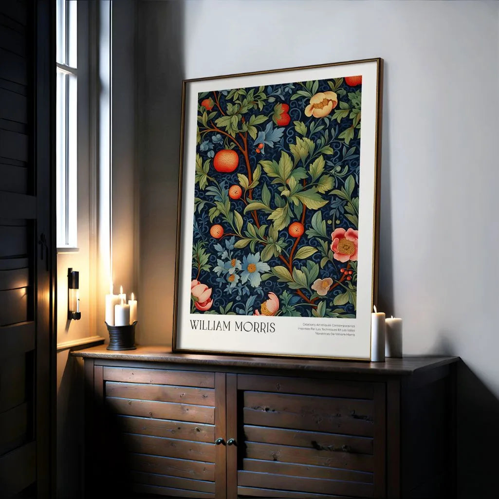 William Morris Fruit & Botanical Poster
